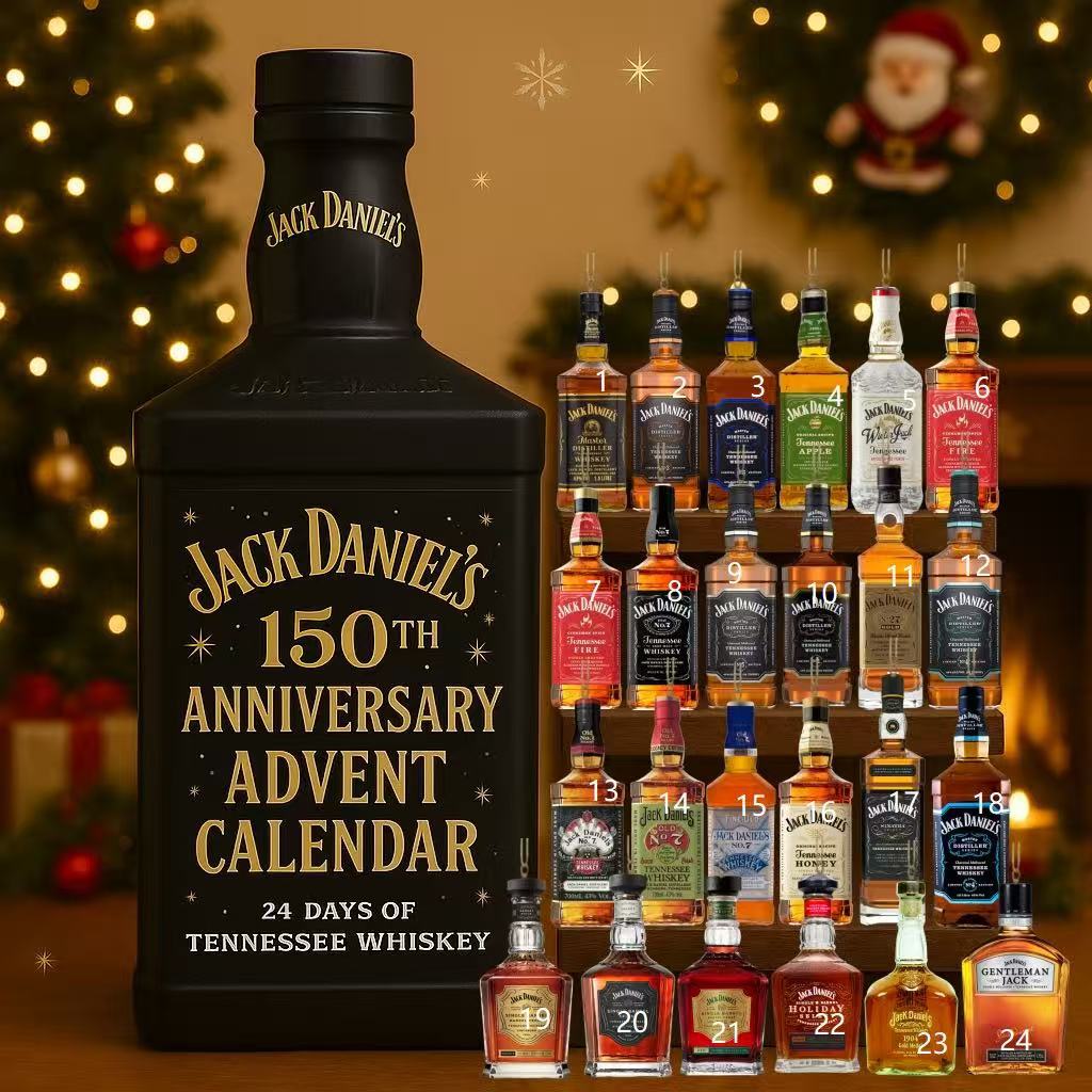 🥃 Jack Daniel’s Kalendarz Adwentowy z Okazji 150. Rocznicy 2025