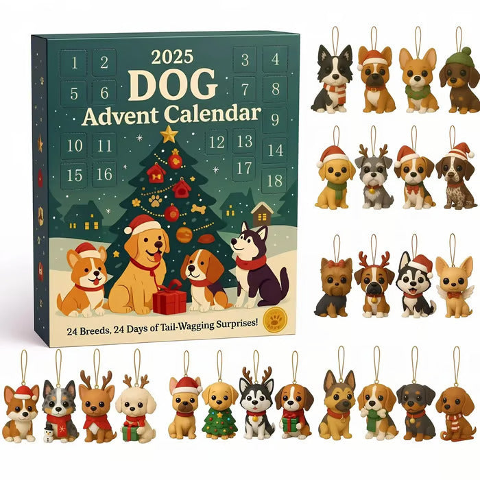 🎄 Kalendarz Adwentowy Dog Lovers 2025 – Edycja Kolekcjonerska