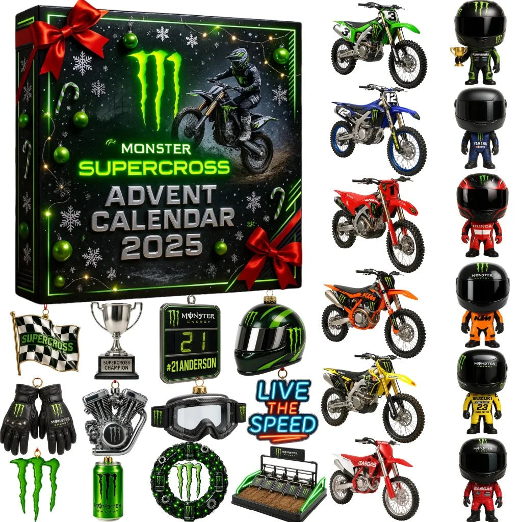 🏍️ Kalendarz Adwentowy Monster Energy Supercross 2025