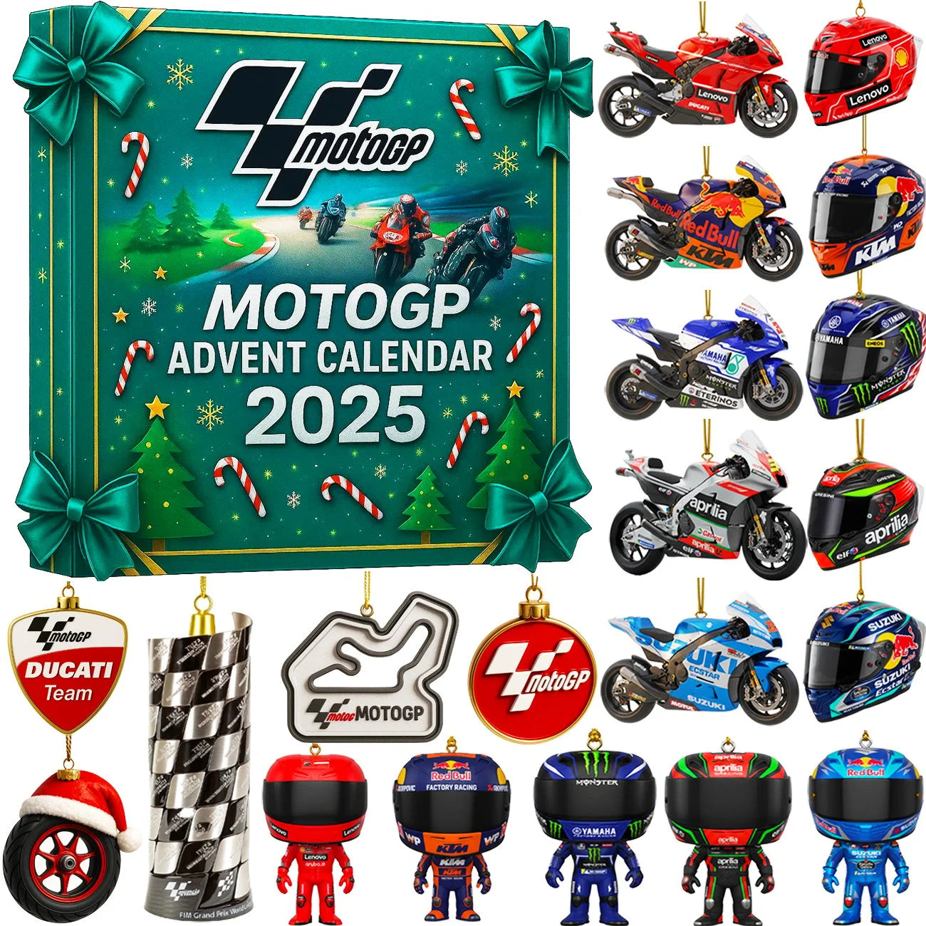 🏍️ MotoGP Kalendarz Adwentowy 2025 – Edycja Kolekcjonerska! 🎁