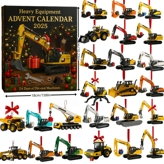 🎄 Kalendarz Adwentowy Heavy Equipment 2025 – Edycja Kolekcjonerska